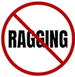 Say No To Ragging - Anti-ragging symbol