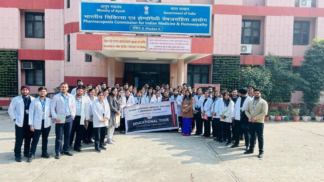 Academic Visit to Pharmacopoeia Commission of Indian Medicine & Homoeopathy (PCIM&H), Ghaziabad - Image 1