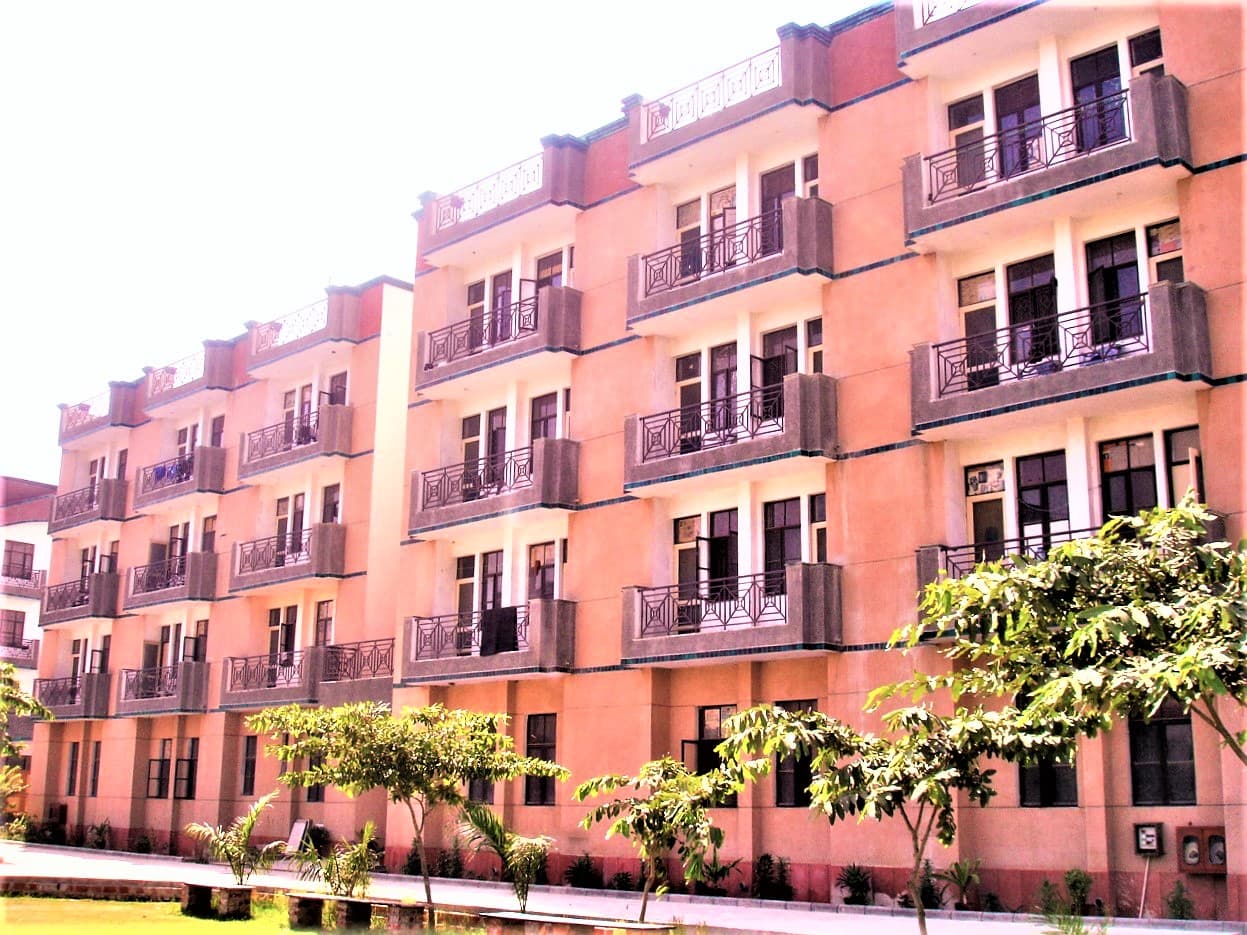 Hostel campus pathway