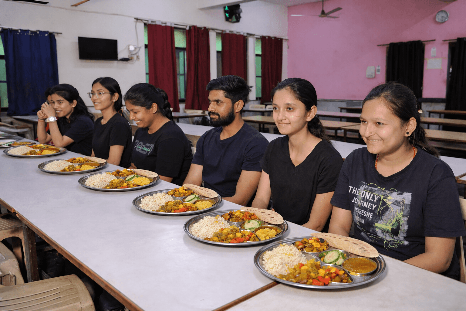 Hygienic mess and dining hall