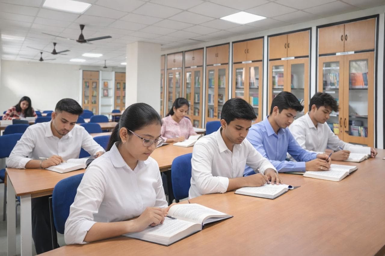 Library at Ishan Institute