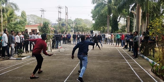 Badminton - Outdoor Sports at Ishan Ayurvedic Medical College & Research Centre