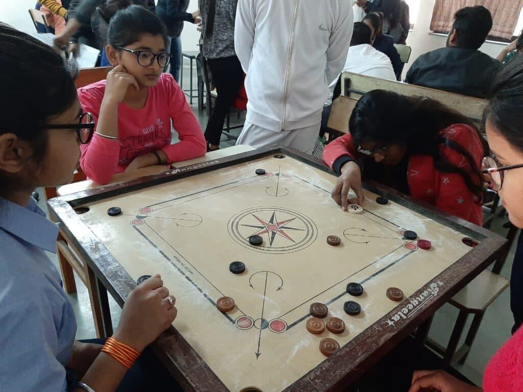 Carom - Indoor Sports at Ishan Ayurvedic Medical College & Research Centre