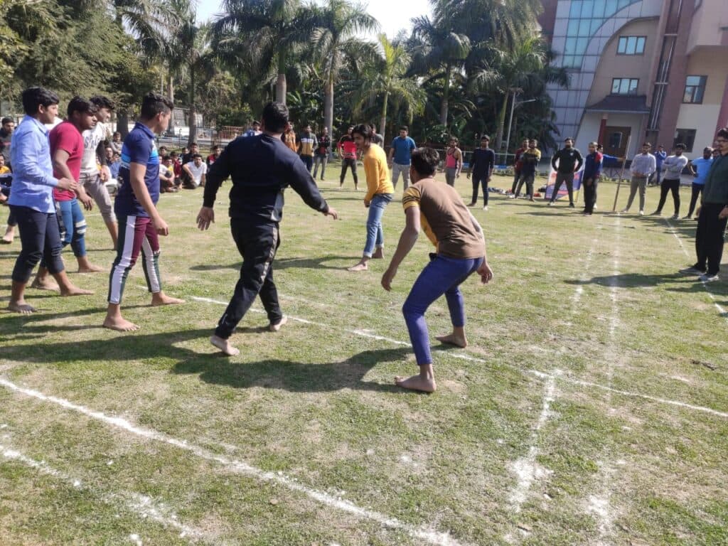 Kabaddi - Spardha Inter-College Sports Fest at Ishan Ayurvedic Medical College & Research Centre
