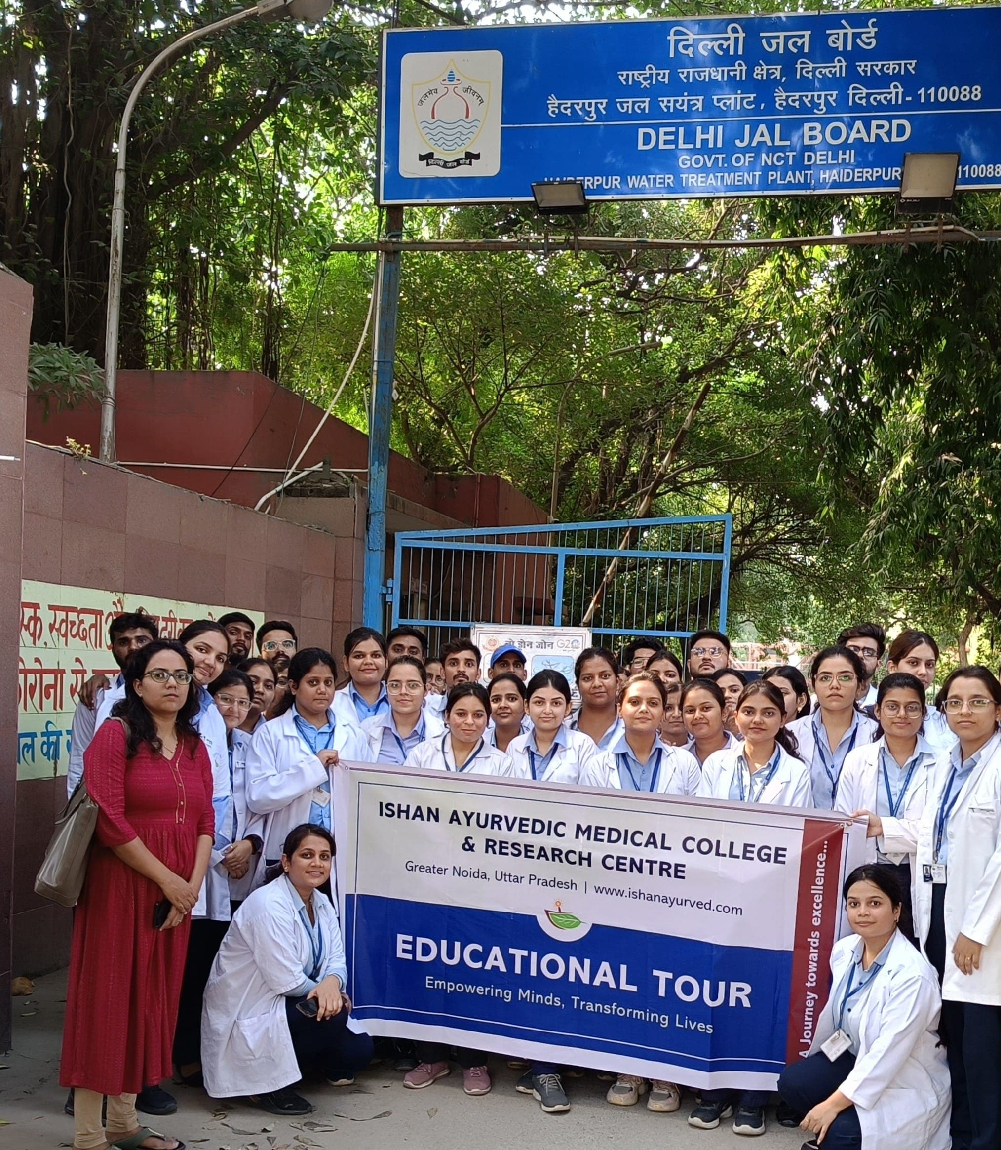 Educational Visit to Wazirabad Water Treatment Plant, Delhi Jal Board - Photo 6