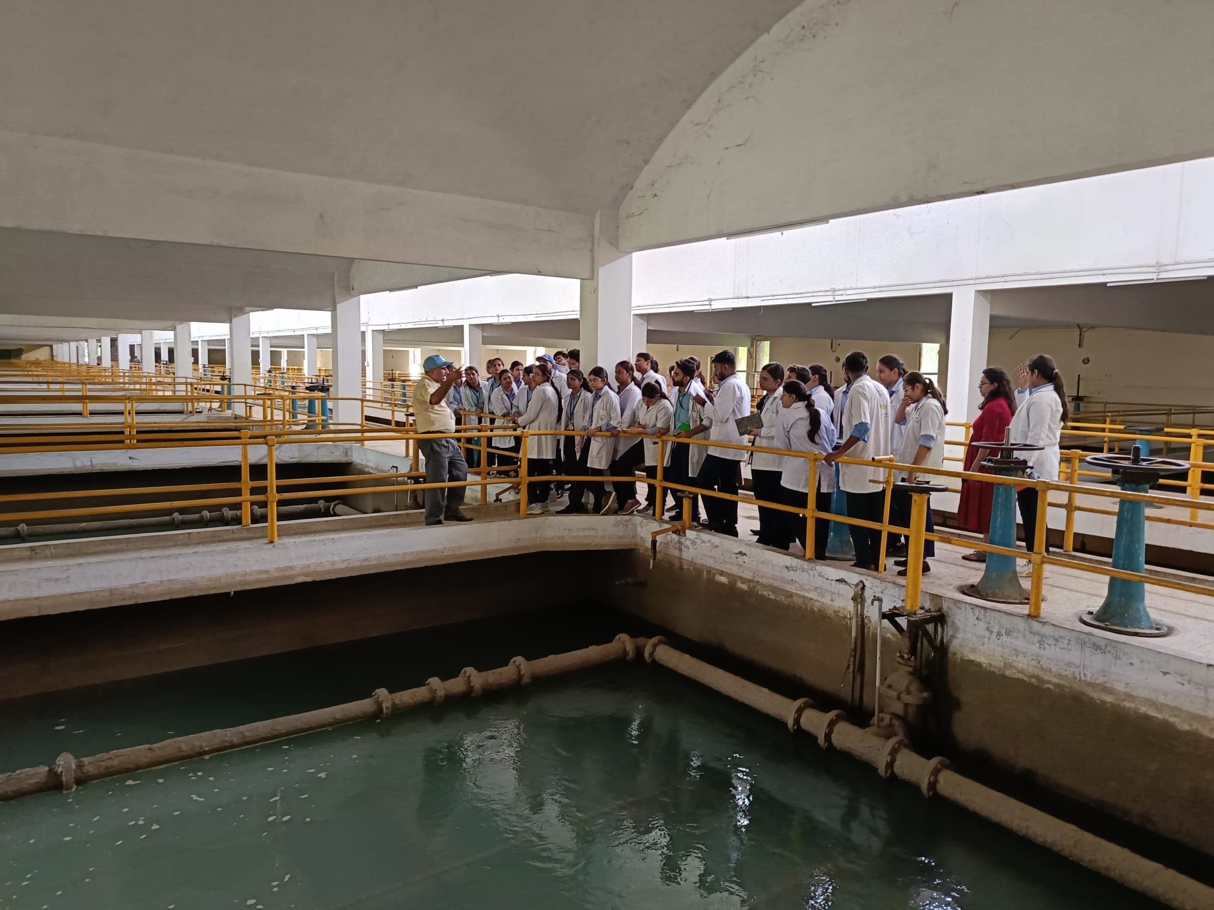 Educational Visit to Wazirabad Water Treatment Plant, Delhi Jal Board - Photo 11