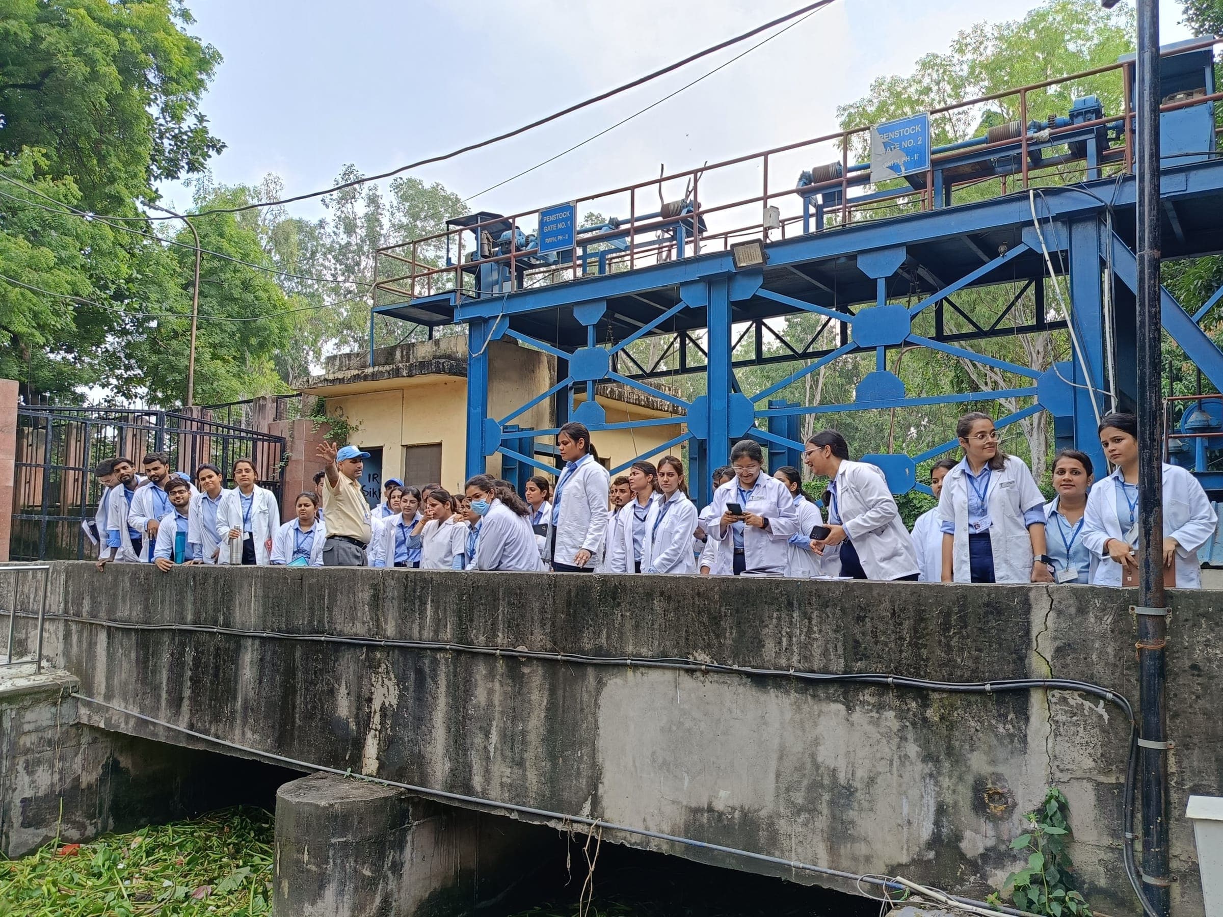 Educational Visit to Wazirabad Water Treatment Plant, Delhi Jal Board - Photo 13