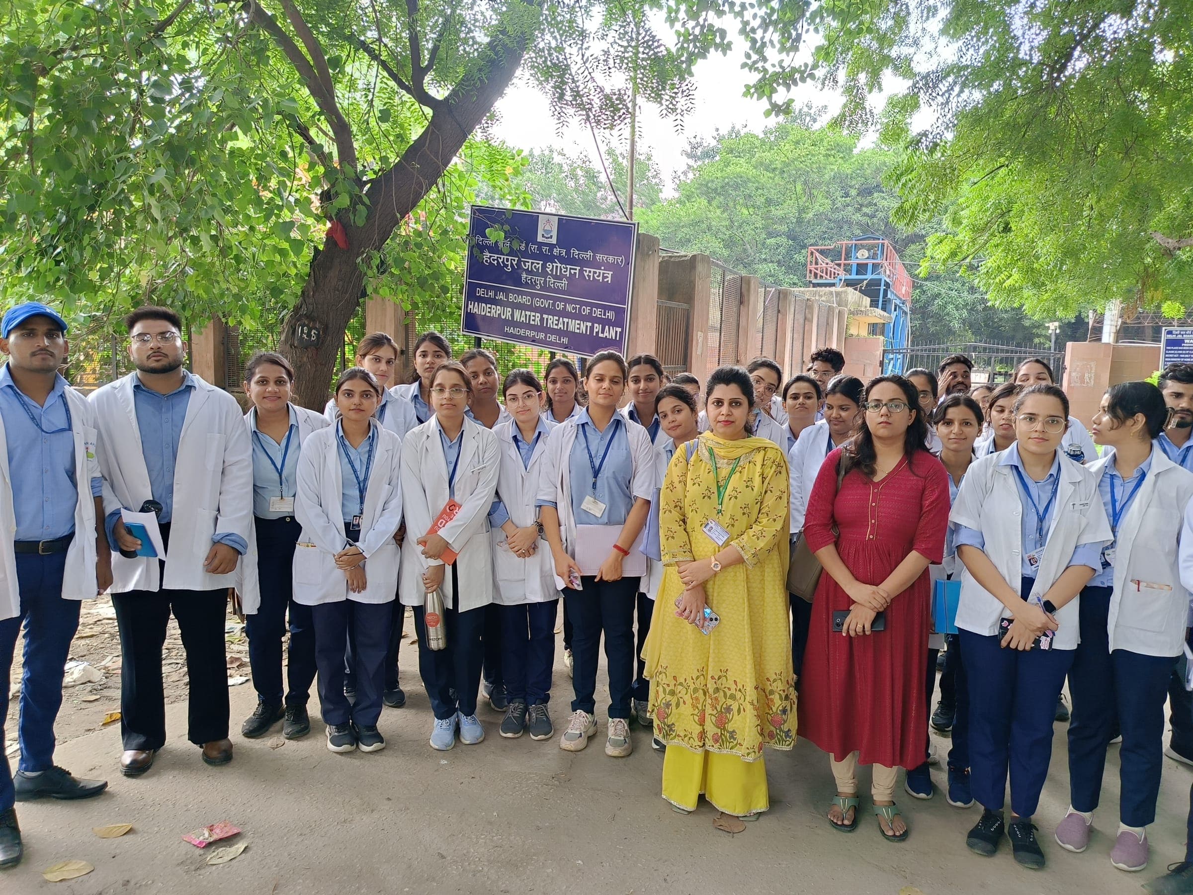 Educational Visit to Wazirabad Water Treatment Plant, Delhi Jal Board - Photo 14