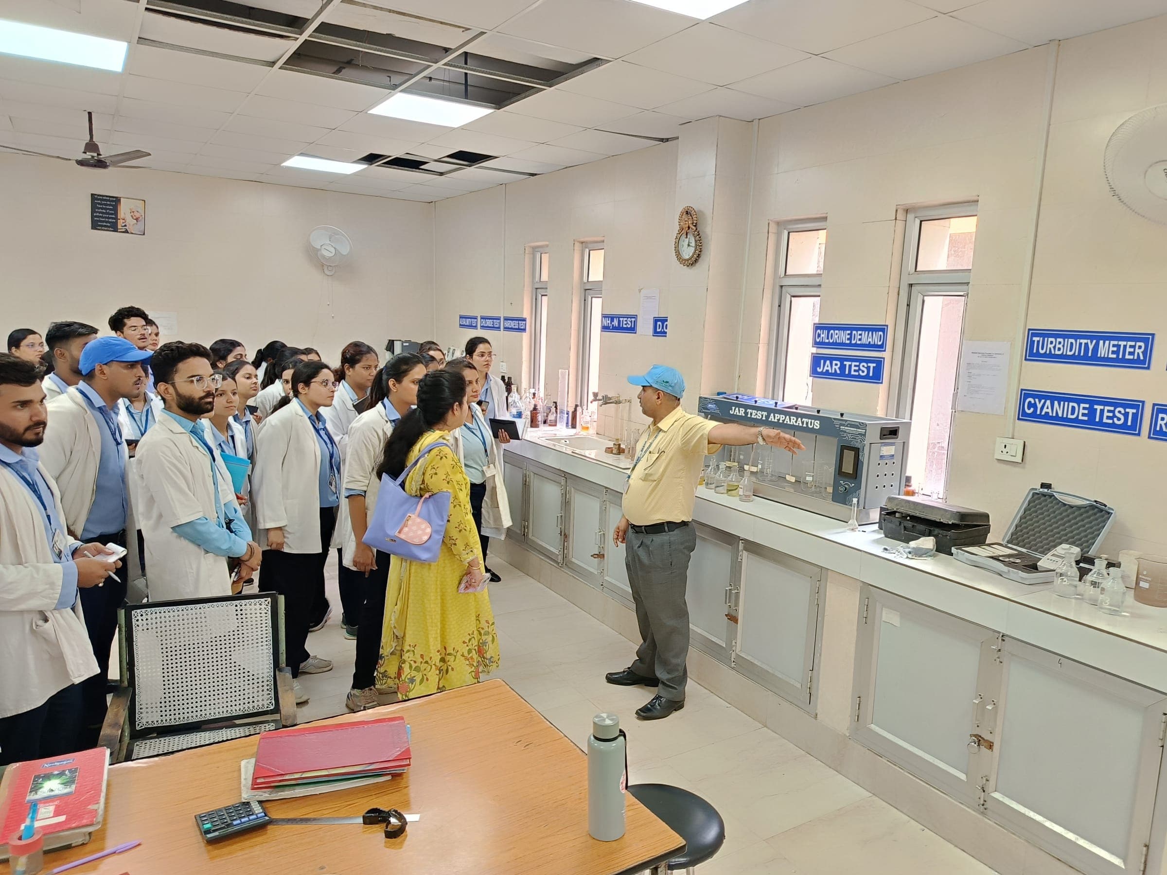 Educational Visit to Wazirabad Water Treatment Plant, Delhi Jal Board - Photo 4