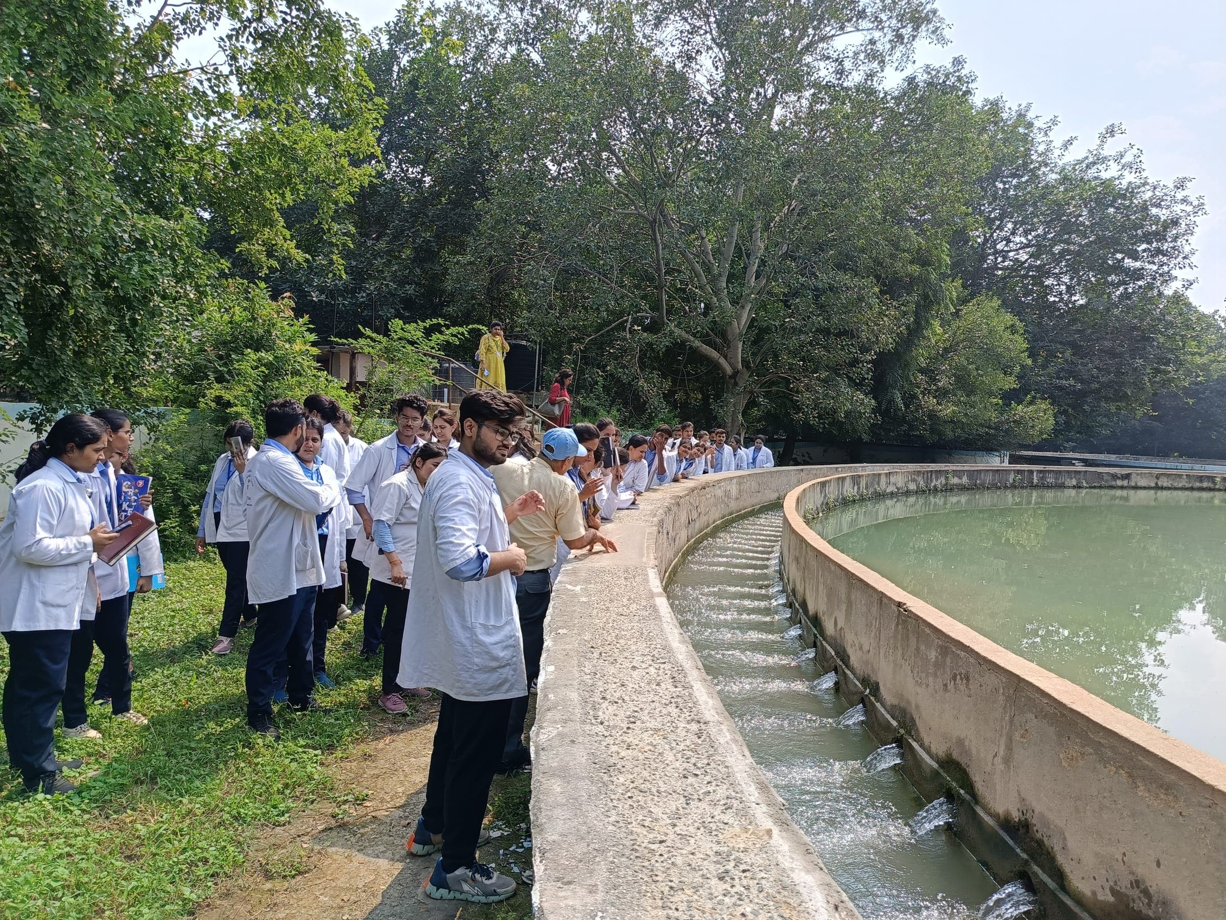 Educational Visit to Wazirabad Water Treatment Plant, Delhi Jal Board - Photo 8