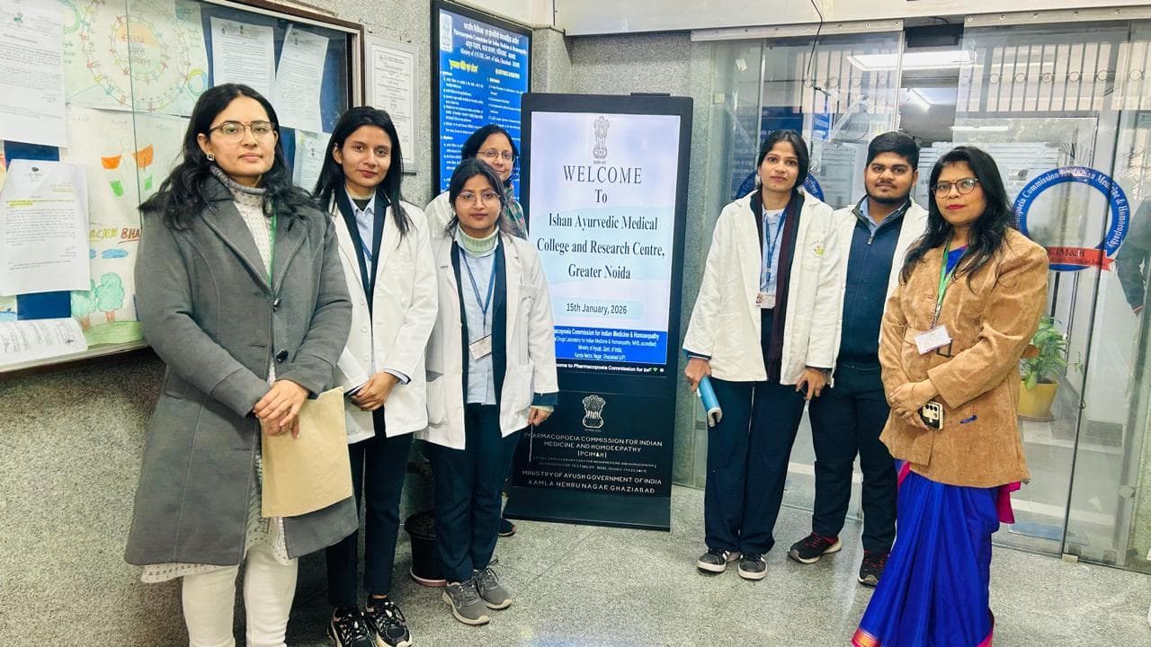 Academic Visit to Pharmacopoeia Commission of Indian Medicine & Homoeopathy (PCIM&H), Ghaziabad - Photo 10