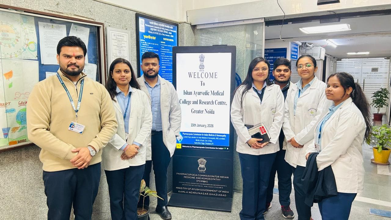 Academic Visit to Pharmacopoeia Commission of Indian Medicine & Homoeopathy (PCIM&H), Ghaziabad - Photo 11