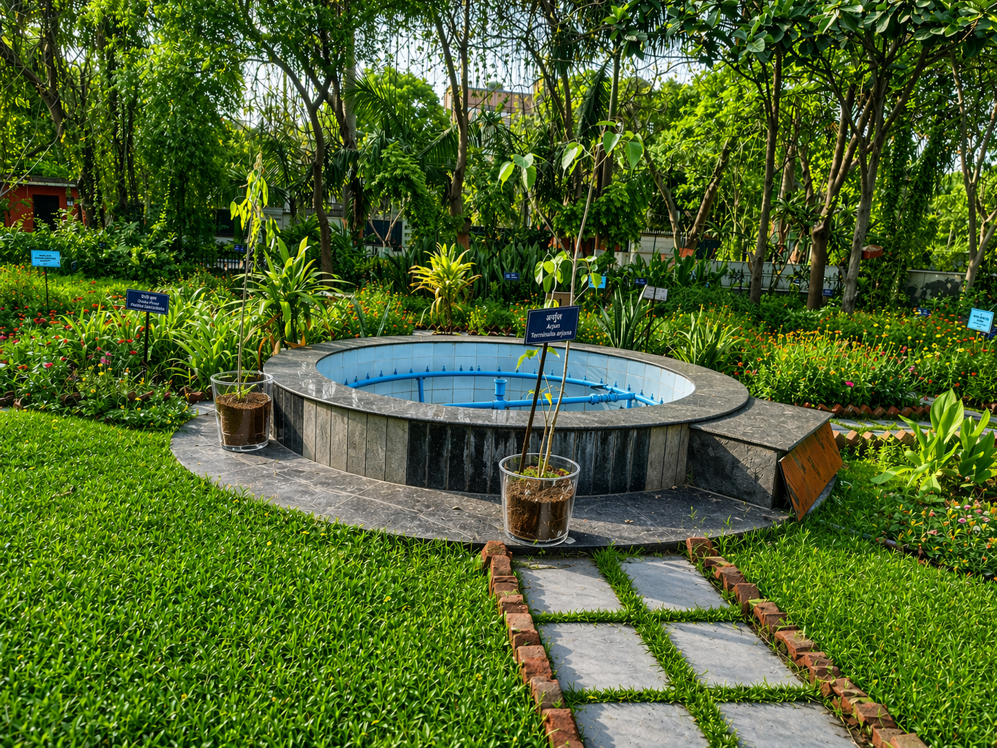 Panchakarma plant section