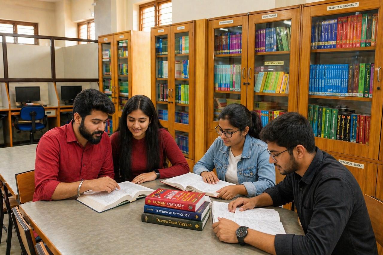 Library reading area