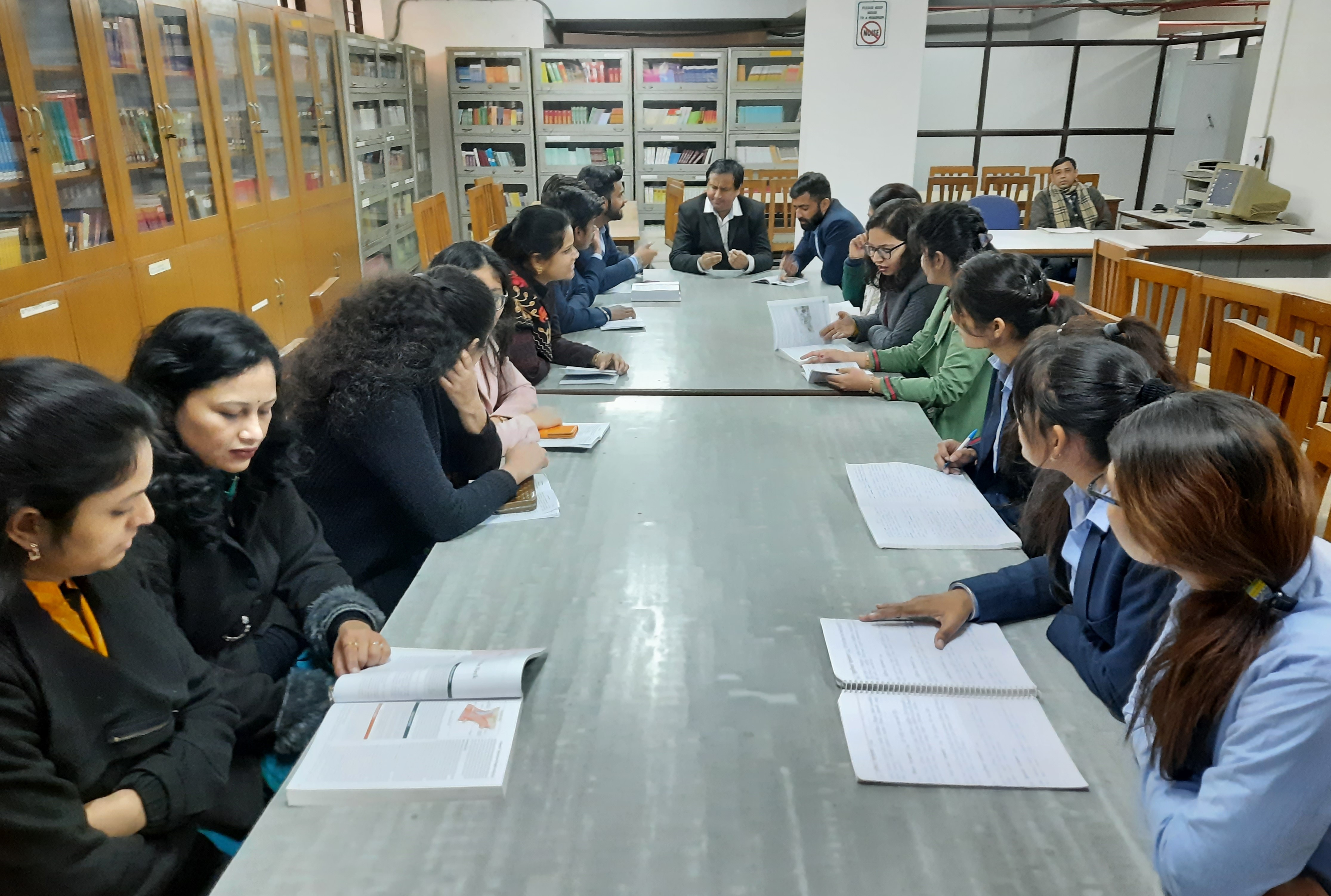 Reading and enrichment section